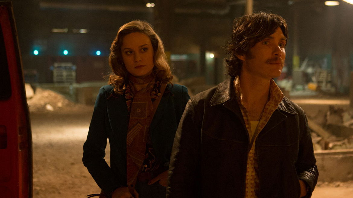Brie Larson and Cillian Murphy in Free Fire