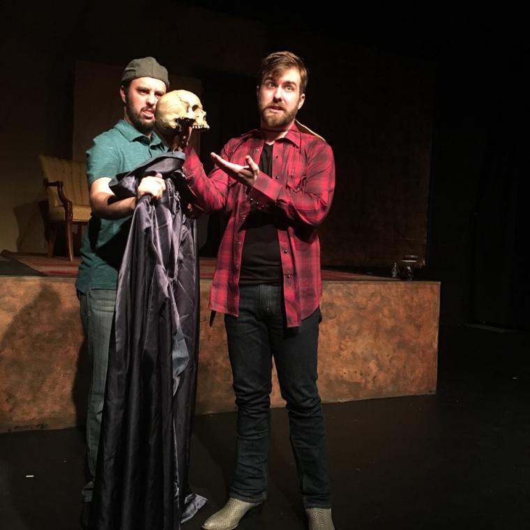 Andrew Slater and Andy Curtiss in The Revenger's Tragedy
