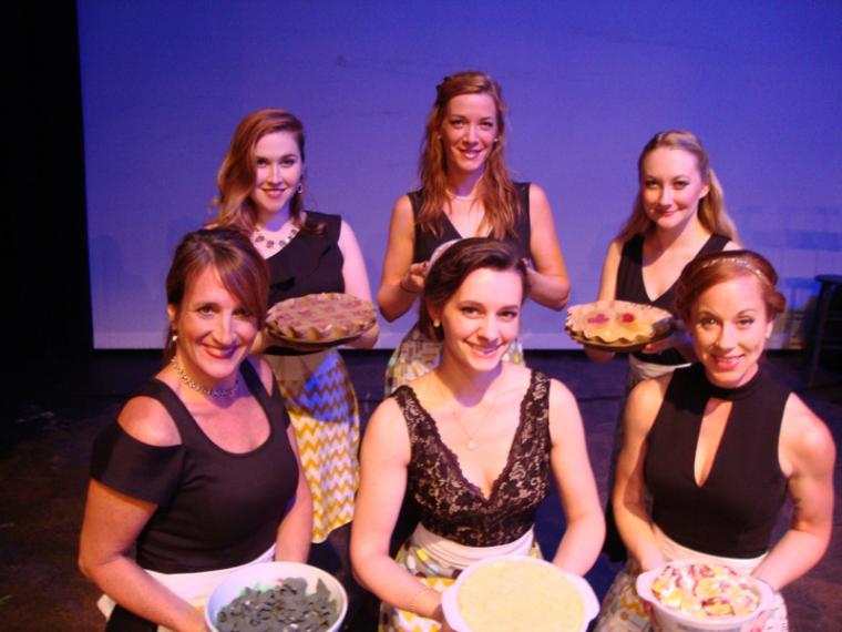 Jennifer Diab, Morgan Griffin, Sarah Hayes, Cydney Roelandt, Brooke Galvan, and Amber Vick in No Business Like Show Business