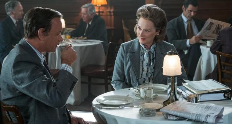 Tom Hanks and Meryl Streep in The Post