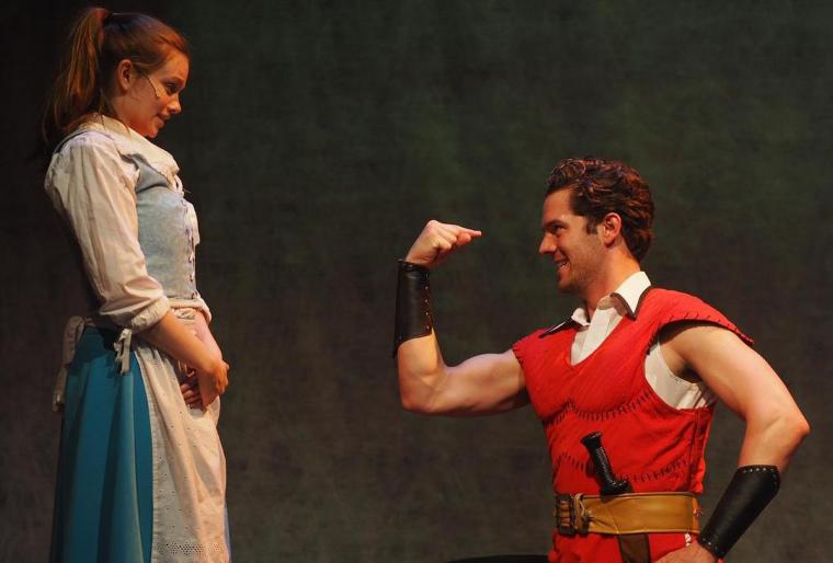 Anna Catherine Smith and Trevor Vanderzee in Beauty & the Beast