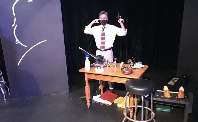 Tom Vaccaro in The 39 Steps: A Live Radio Play